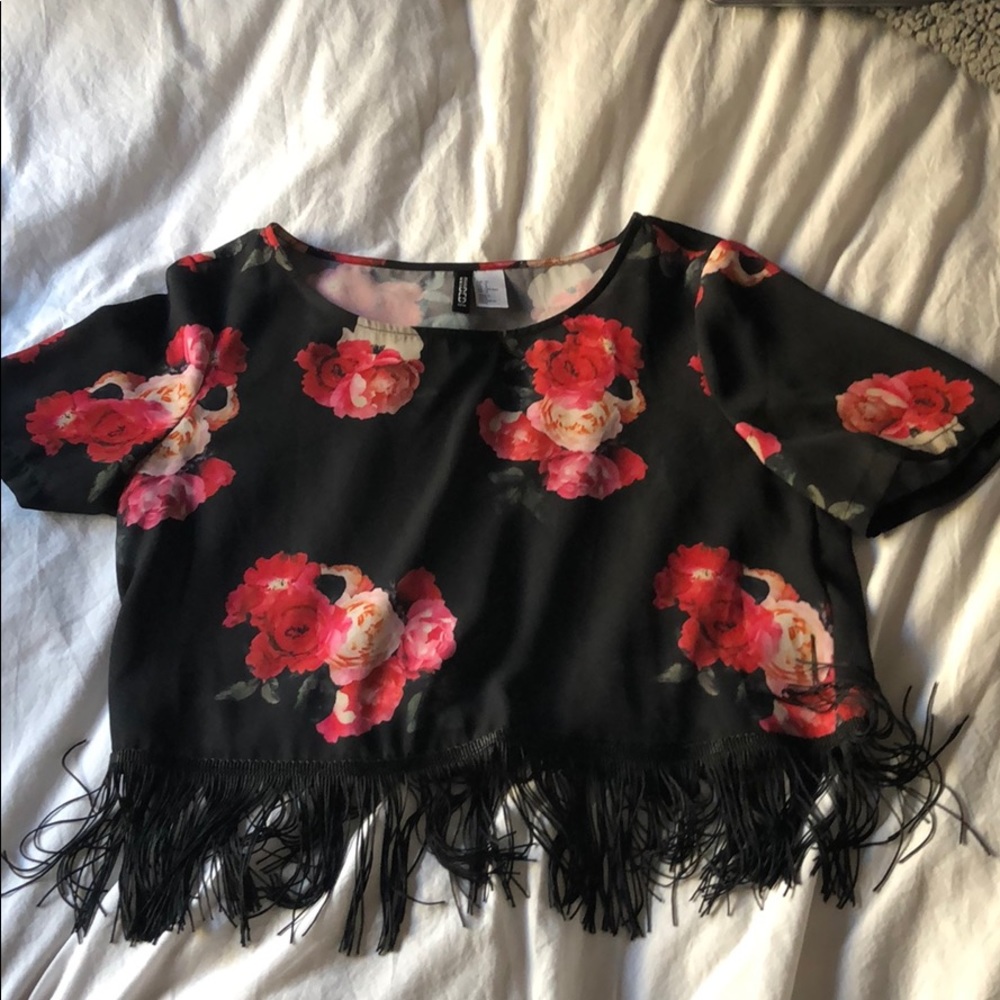 Never worn crop top